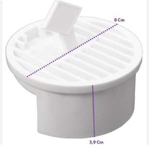 YER SİFON SÜZGECİ BÖLMELİ  